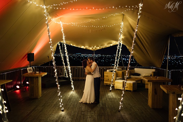 La Colline wedding venue at night by Niki M, a wedding photographer in Port Elizabeth